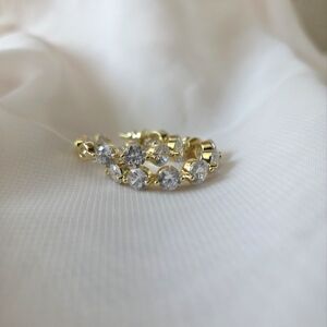 Melinda Maria "She's An Icon" Hoop Earrings